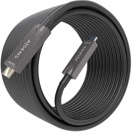 Aisens Cable USB-C a USB-C 3.2 Gen 1 10Gbps 60W 15m Negro
